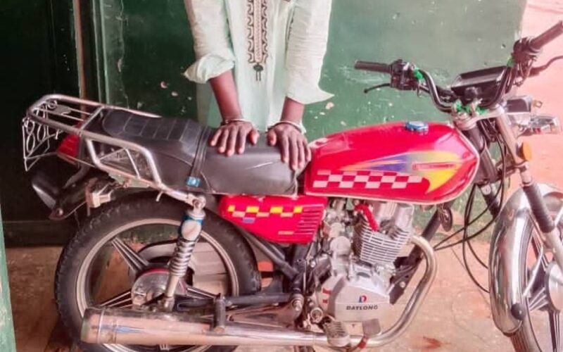 22-year-old arrested for attempted murder, motorcycle theft in Kebbi