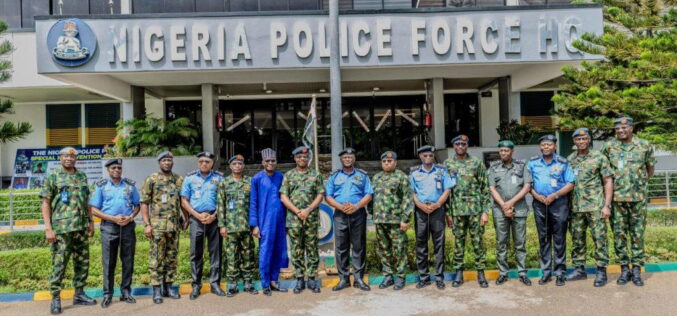 IGP Disu, Air Chief Aneke strengthen police, NAF partnership
