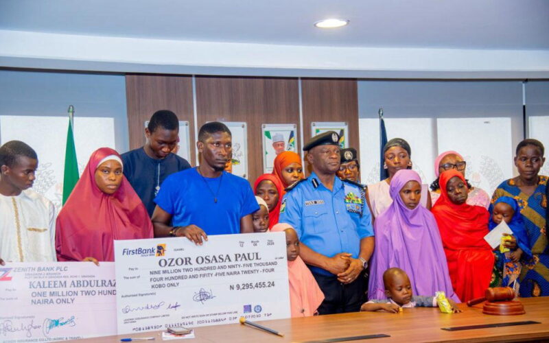 IGP Disu disburses ₦2.3bn insurance benefits to families of 2,971 fallen officers