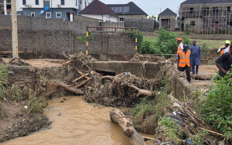 Flooding: FCTA begins desilting of drains along Airport Road, other areas
