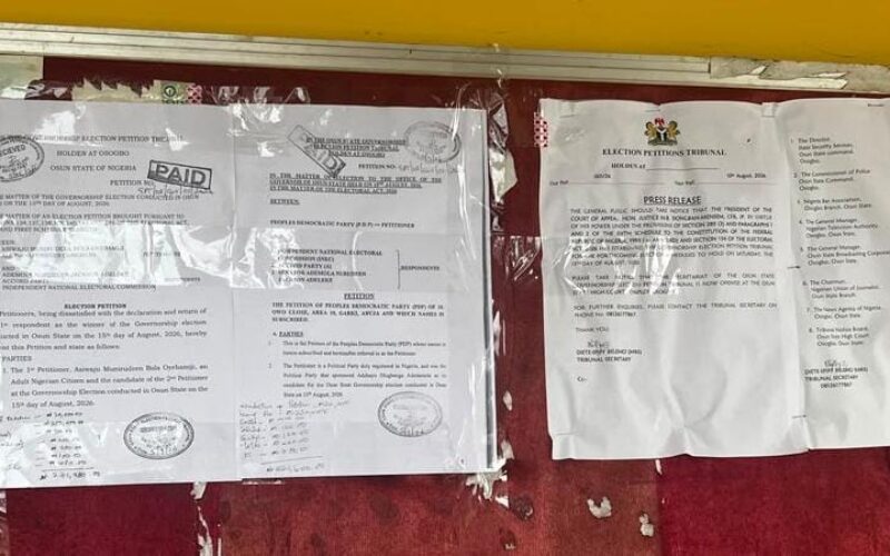 Osun poll: APC, PDP file petitions challenging Adeleke’s re-election
