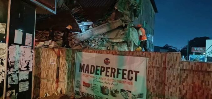 Collapsed building: Emergency responders on ground – Wike’s aide