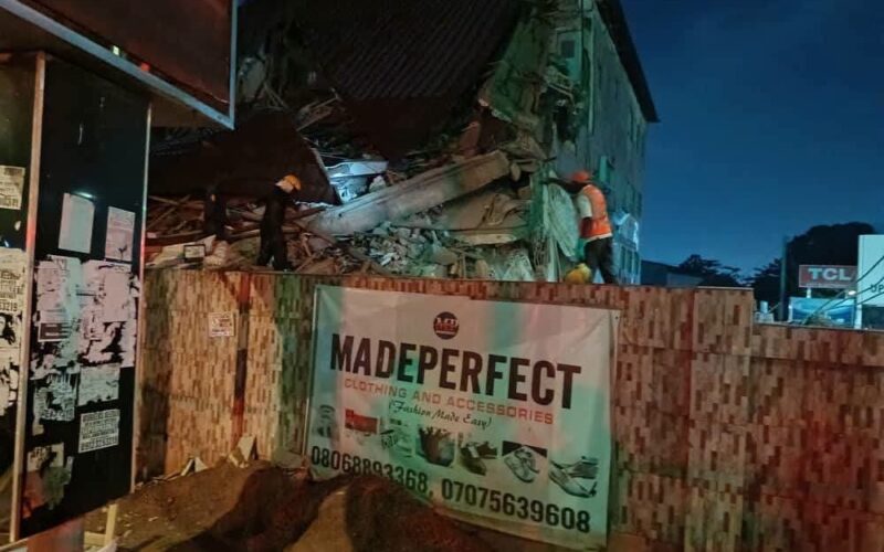 Collapsed building: Emergency responders on ground – Wike’s aide