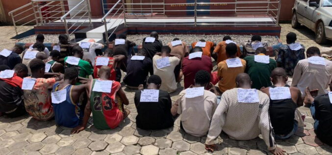Ondo Amotekun arrests 53 suspects, including 21 foreigners