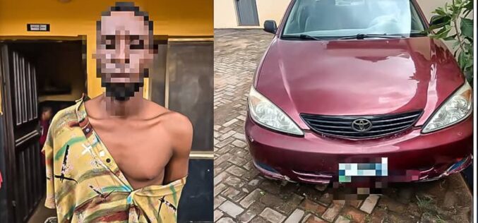 Suspected vehicle theft kingpin arrested in Ogun