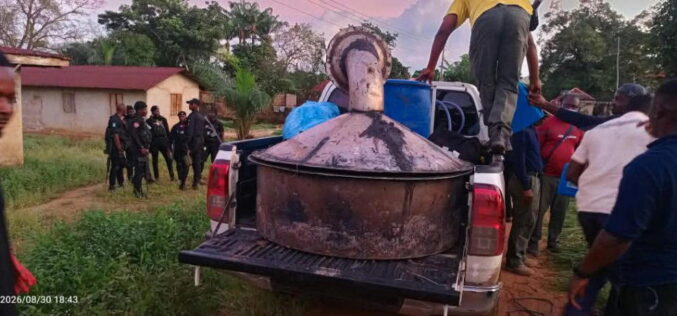 NDLEA dismantles industrial-scale meth lab in Oyo, nabs fleeing Mexican