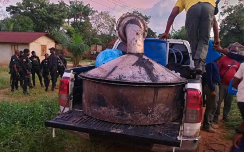 NDLEA dismantles industrial-scale meth lab in Oyo, nabs fleeing Mexican