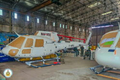 NAF takes delivery of five new helicopters