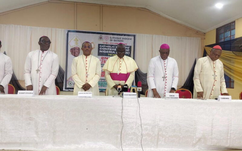 2027: Catholic Church declares December 8 national prayer, fasting day