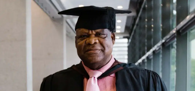 Meet 68-yr-old Nigerian grandfather who bagged first-class degree in UK