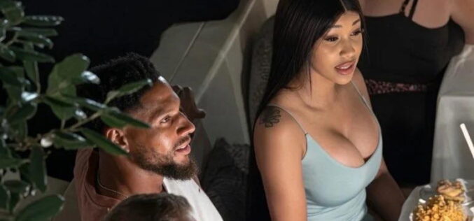 Video: Cardi B, Maduka Okoye spotted together again in Italy amid dating rumours