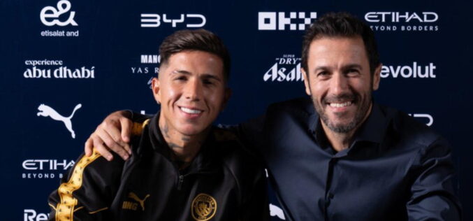 I didn’t ‘hesitate for a second’ to join Man City – Enzo Fernadez