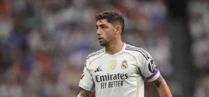 Real Madrid’s Valverde out with ankle injury suffered in derby