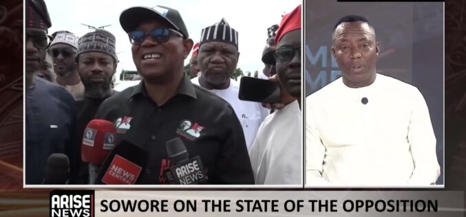 Sowore: Benue Blockade Of Peter Obi Planned By State Government To Stop Makurdi Entry