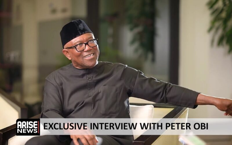Peter Obi: I Will Retain Tinubu’s Naira Float Policy If Elected President