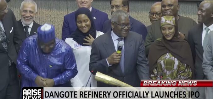 Inside Dangote Refinery’s IPO Launch At The Nigerian Exchange