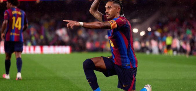 Raphinha to sign new Barcelona deal until 2030