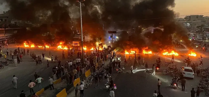 Syria protests erupt as fuel prices soar by 40%