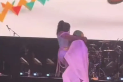 ‘My husband is angry’ – Real Warri Pikin apologises after Timaya stage moment