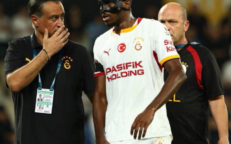 Osimhen suffers groin injury as Galatasaray confirm adductor strain